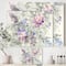 Designart - Garden Dreams Flower - Traditional Gallery-wrapped Canvas